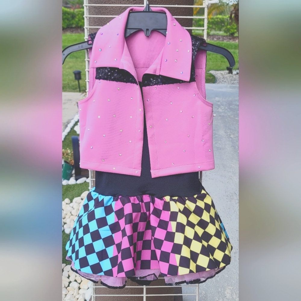 Girls jazz costume